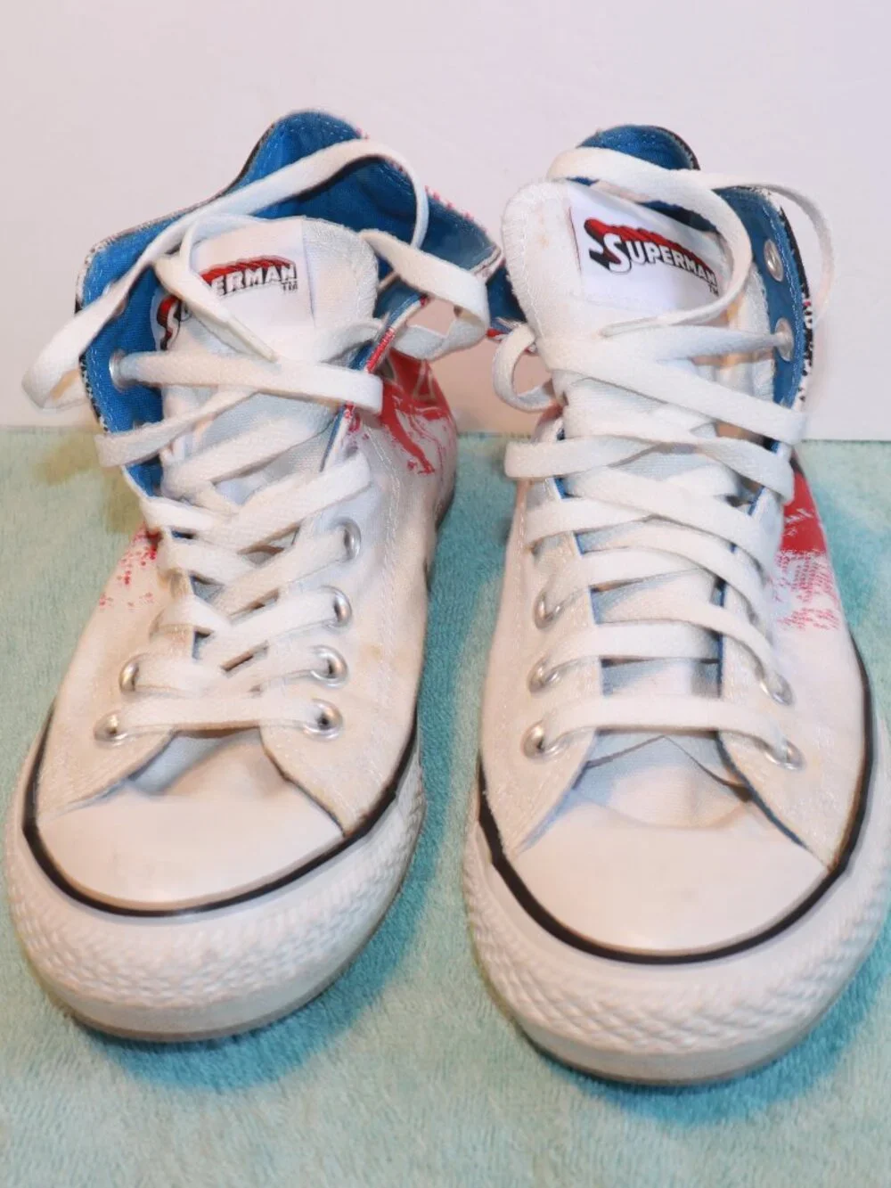Converse DC Comics Chuck Taylor All Star High Superman Size 6.5Men’s 8.5 Women’s